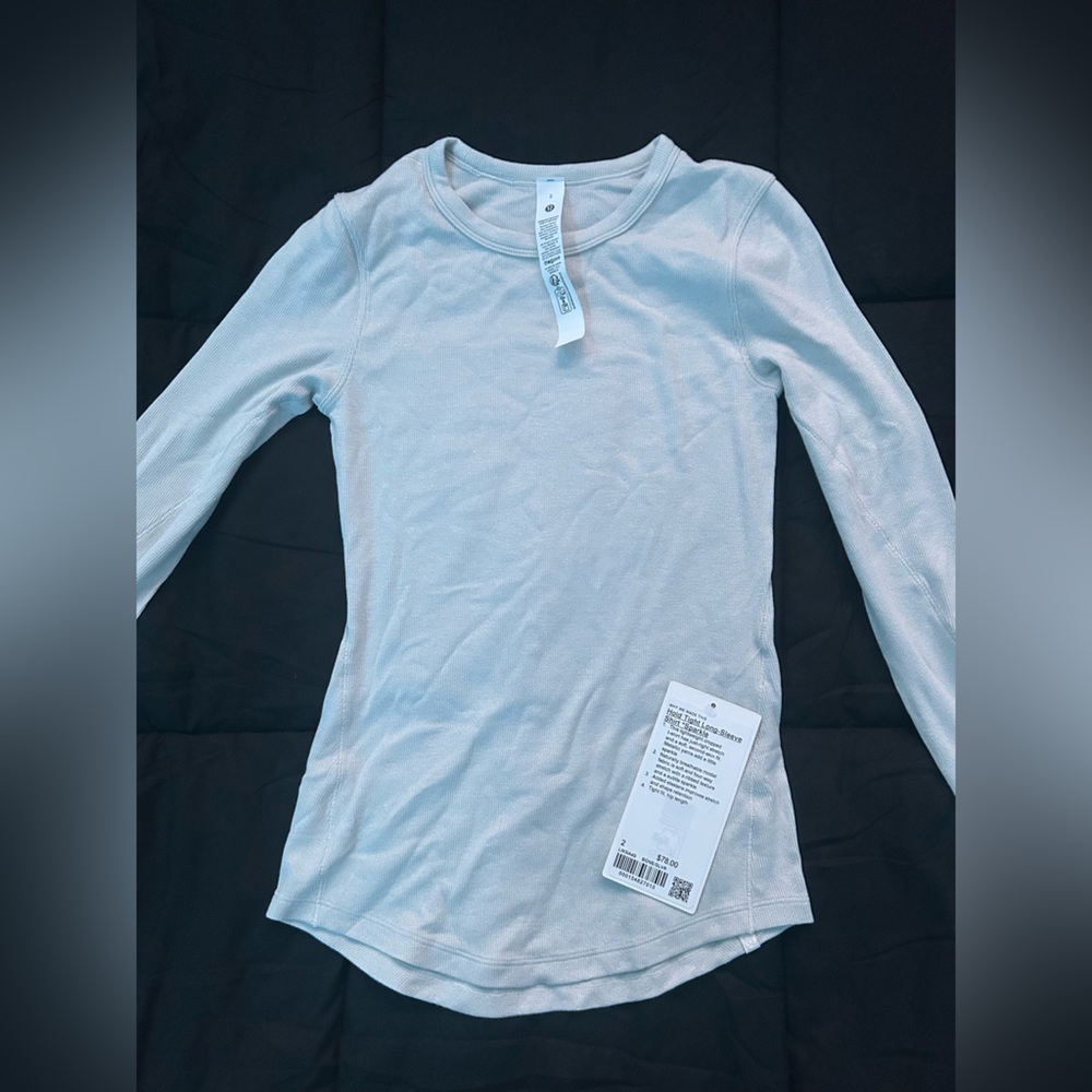 sparkle lululemon long sleeve top